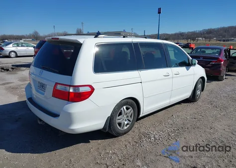 2007 Honda Odyssey Ex from USA, damaged, VIN 5FNRL38407B435264